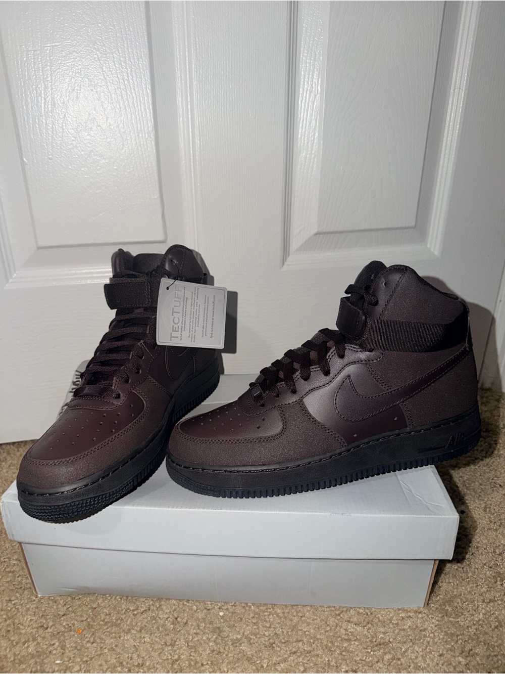 Nike Air Force 1 High ’07 Velvet Brown Men’s Size 8.5 New w/ Box